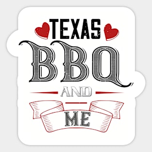 Texas BBQ Sticker